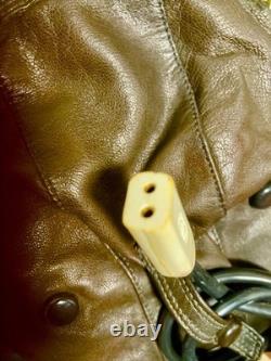 Vintage EARLY Soviet Pilot Helmet ShL-61 (1954) USSR Air Force Cold War MiG Gear