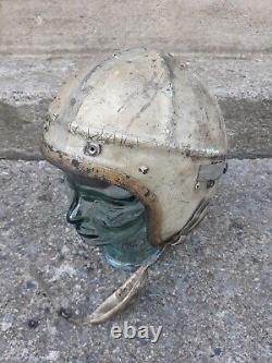 Vintage Gentex H-4 Small Helmet Pilot Military War Korean Flight Collectable