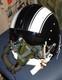 Vintage Gentex Usaf Military Pilots Flight Visor Helmet & Mbu-5/p Mask Striped