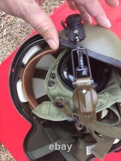 Vintage Gentex military flight Helmet