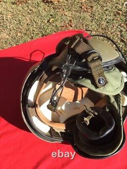 Vintage Gentex military flight Helmet