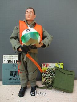 Vintage Gi Joe Action Pilot w Flight Suit and Crash Helmet Scramble