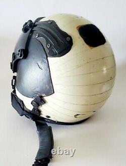 Vintage HGU-GENTEX 68/P USA Jet Pilot Flight Helmet Size L