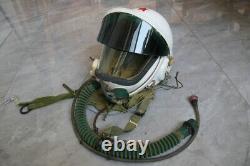 Vintage Helmet, High altitude MiG-21 Fighter Pilot Flight Helmet