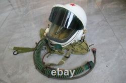 Vintage Helmet, High altitude MiG-21 Fighter Pilot Flight Helmet