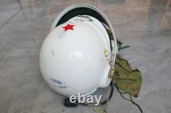 Vintage Helmet, High altitude MiG-21 Fighter Pilot Flight Helmet