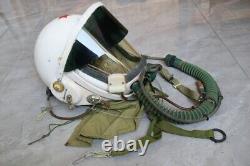 Vintage Helmet, High altitude MiG-21 Fighter Pilot Flight Helmet