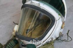 Vintage Helmet, High altitude MiG-21 Fighter Pilot Flight Helmet