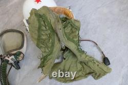 Vintage MiG Fighter Pilot Flight Helmet, Dilapidated Helmet