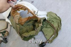 Vintage MiG Fighter Pilot Flight Helmet, Dilapidated Helmet