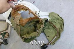 Vintage MiG Fighter Pilot Flight Helmet, Dilapidated Helmet