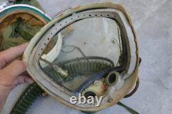 Vintage MiG Fighter Pilot Flight Helmet, Dilapidated Helmet