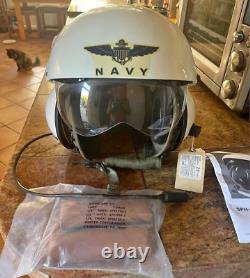 Vintage Original US Navy SPH-3C Helicopter Flight Helmet Gentex Pilot Helmet New