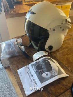 Vintage Original US Navy SPH-3C Helicopter Flight Helmet Gentex Pilot Helmet New