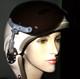 Vintage Soviet Air Force Flight Helmet ZSh-3M Cold War Era Pilot Helmet USSR
