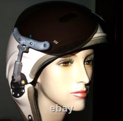 Vintage Soviet Air Force Flight Helmet ZSh-3M Cold War Era Pilot Helmet USSR