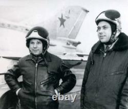 Vintage Soviet Air Force Flight Helmet ZSh-3M Cold War Era Pilot Helmet USSR Vintage Soviet Air Force Flight Helmet ZSh-3M Cold War Era Pilot Helmet USSR