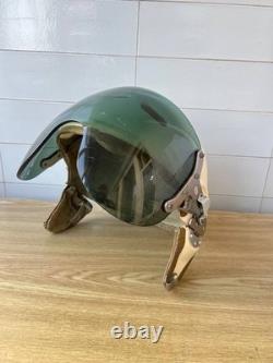 Vintage Soviet Air Force Flight Helmet ZSh-3M Cold War Era Pilot Helmet USSR Vintage Soviet Air Force Flight Helmet ZSh-3M Cold War Era Pilot Helmet USSR