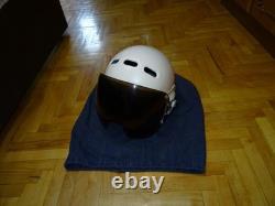 Vintage Soviet Air Force Flight Helmet ZSh-3M Cold War Era Pilot Helmet USSR