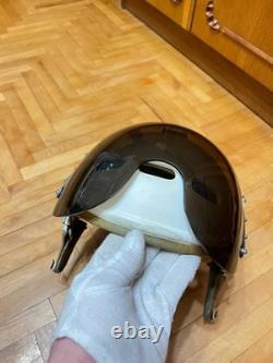 Vintage Soviet Air Force Flight Helmet ZSh-3M Cold War Era Pilot Helmet USSR