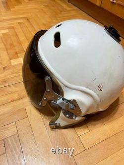 Vintage Soviet Air Force Flight Helmet ZSh-3M Cold War Era Pilot Helmet USSR