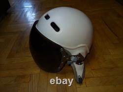 Vintage Soviet Air Force Flight Helmet ZSh-3M Cold War Era Pilot Helmet USSR