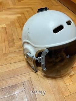 Vintage Soviet Air Force Flight Helmet ZSh-3M Cold War Era Pilot Helmet USSR