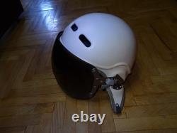 Vintage Soviet Air Force Flight Helmet ZSh-3M Cold War Era Pilot Helmet USSR