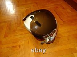 Vintage Soviet Air Force Flight Helmet ZSh-3M Cold War Era Pilot Helmet USSR
