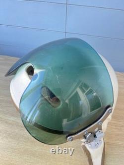 Vintage Soviet Air Force Flight Helmet ZSh-3M Cold War Era Pilot Helmet USSR Vintage Soviet Air Force Flight Helmet ZSh-3M Cold War Era Pilot Helmet USSR