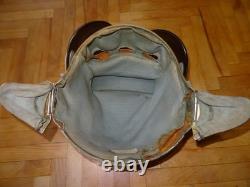 Vintage Soviet Air Force Flight Helmet ZSh-3M Cold War Era Pilot Helmet USSR