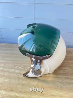 Vintage Soviet Air Force Flight Helmet ZSh-3M Cold War Era Pilot Helmet USSR Vintage Soviet Air Force Flight Helmet ZSh-3M Cold War Era Pilot Helmet USSR