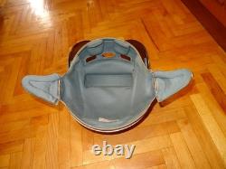 Vintage Soviet Air Force Flight Helmet ZSh-3M Cold War Era Pilot Helmet USSR