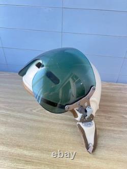 Vintage Soviet Air Force Flight Helmet ZSh-3M Cold War Era Pilot Helmet USSR Vintage Soviet Air Force Flight Helmet ZSh-3M Cold War Era Pilot Helmet USSR