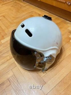 Vintage Soviet Air Force Flight Helmet ZSh-3M Cold War Era Pilot Helmet USSR