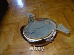 Vintage Soviet Air Force Flight Helmet ZSh-3M Cold War Era Pilot Helmet USSR