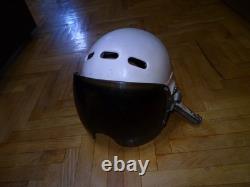 Vintage Soviet Air Force Flight Helmet ZSh-3M Cold War Era Pilot Helmet USSR