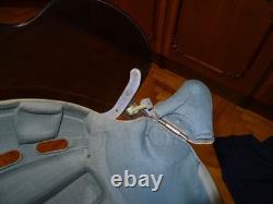Vintage Soviet Air Force Flight Helmet ZSh-3M Cold War Era Pilot Helmet USSR
