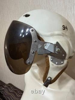 Vintage Soviet Air Force Flight Helmet ZSh-3M Pilot Helmet USSR
