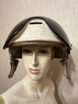 Vintage Soviet Air Force Flight Helmet ZSh-3M Pilot Helmet USSR