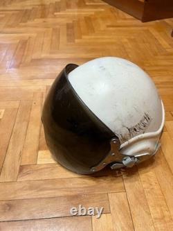 Vintage Soviet Air Force Flight Helmet ZSh-3M Pilot Helmet USSR