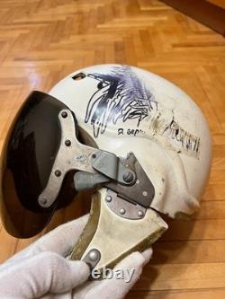 Vintage Soviet Air Force Flight Helmet ZSh-3M Pilot Helmet USSR