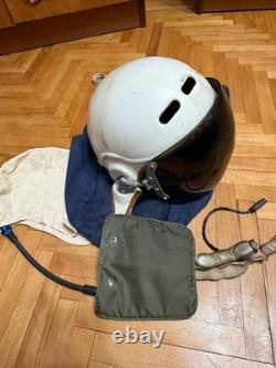 Vintage Soviet Air Force Flight Helmet ZSh-3M Pilot Helmet USSR