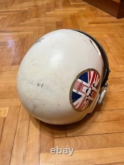 Vintage Soviet Air Force Flight Helmet ZSh-3M Pilot Helmet USSR