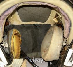 Vintage Soviet Air Force ZSh-5A Pilot Gagarin Flight Helmet MiG Aviation Gear