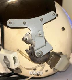 Vintage Soviet Air Force ZSh-5A Pilot Gagarin Flight Helmet MiG Aviation Gear
