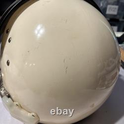 Vintage Soviet Air Force ZSh-5A Pilot Gagarin Flight Helmet MiG Aviation Gear