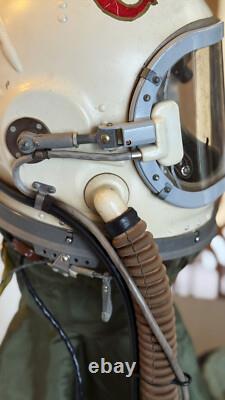 Vintage Soviet GSh-6A Cosmonaut / Pilot High-Altitude Pressure Helmet