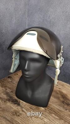 Vintage Soviet ZSh-3 Pilot Flight Helmet Aviation Air Force USSR Flying Helmet