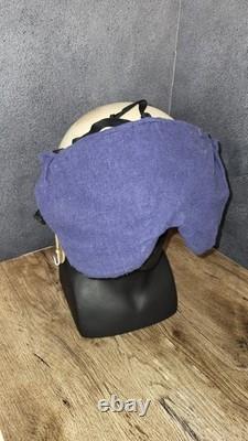 Vintage Soviet ZSh-3 Pilot Flight Helmet Aviation Air Force USSR Flying Helmet